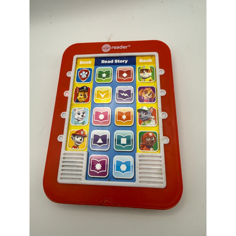 Nickelodeon Paw Patrol Me Reader Electronic Reader PI Kids Tested Works